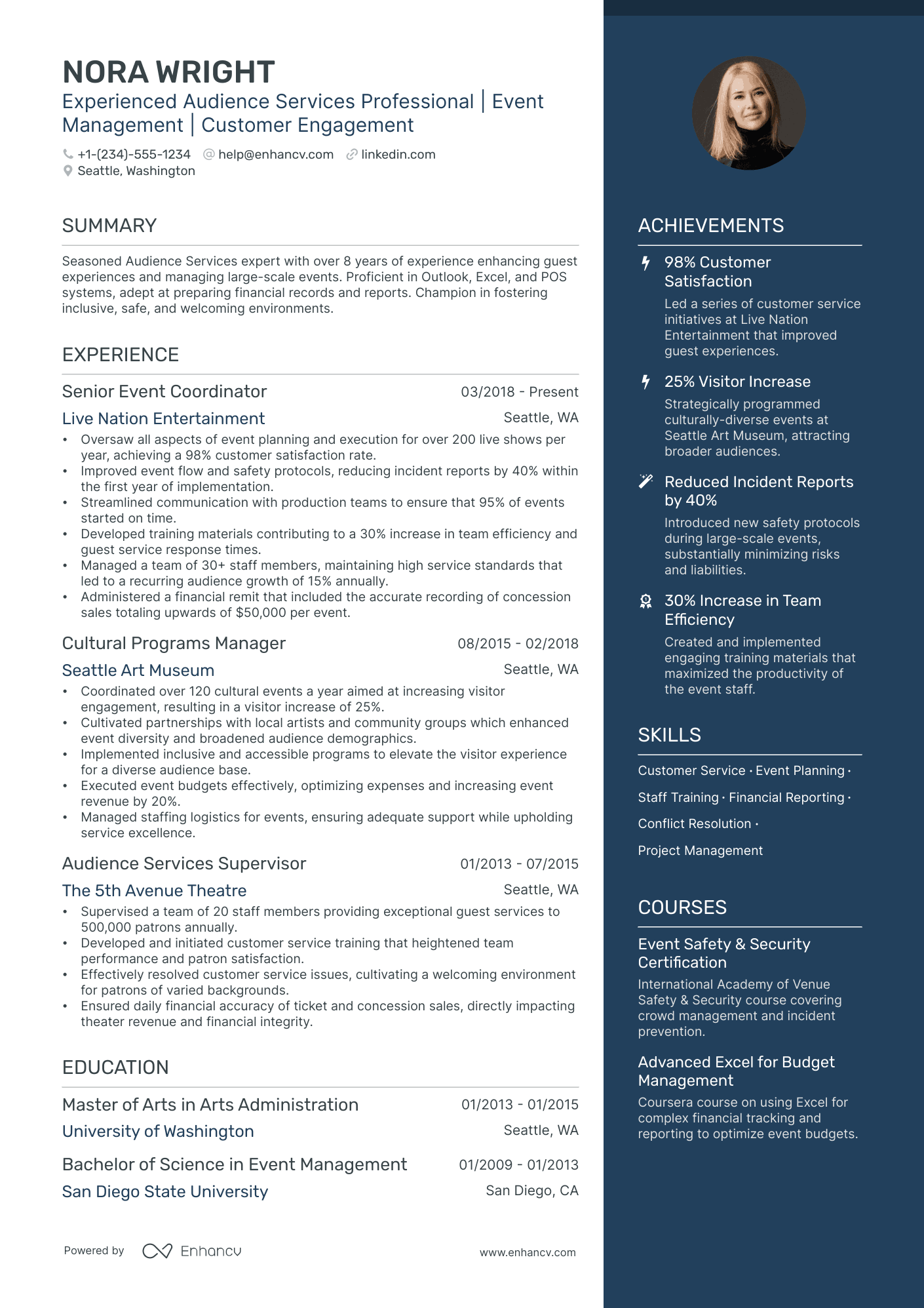 House Manager Resume Examples & Guide For 2024