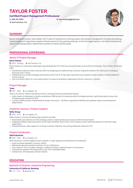 26 Project Manager Resume Examples & Guide for 2023