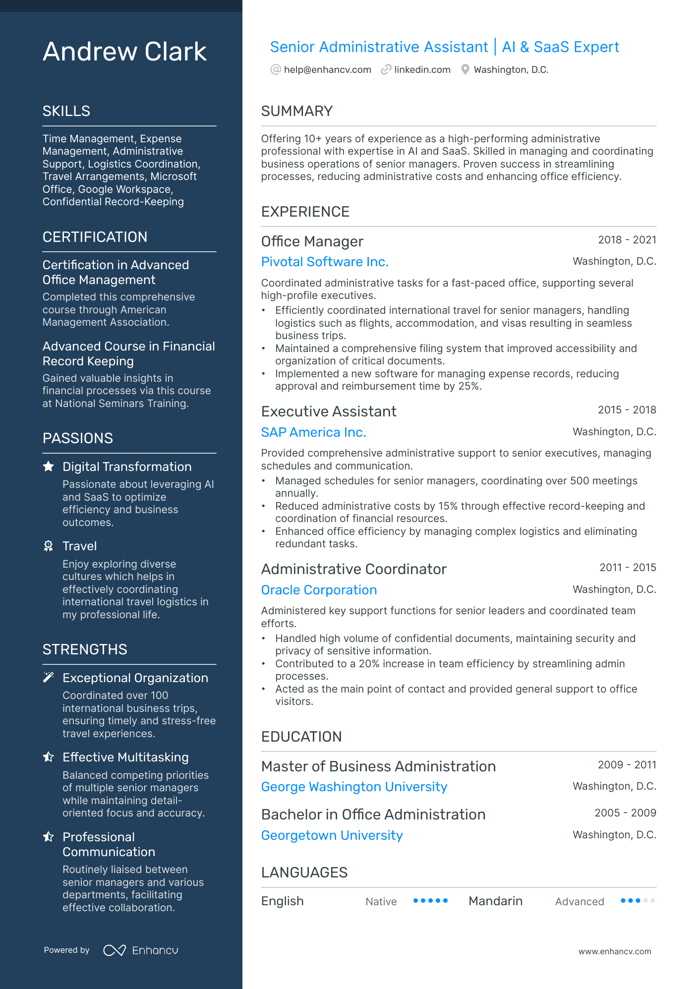 10 Executive Administrative Assistant Resume Examples & Guide for 2026