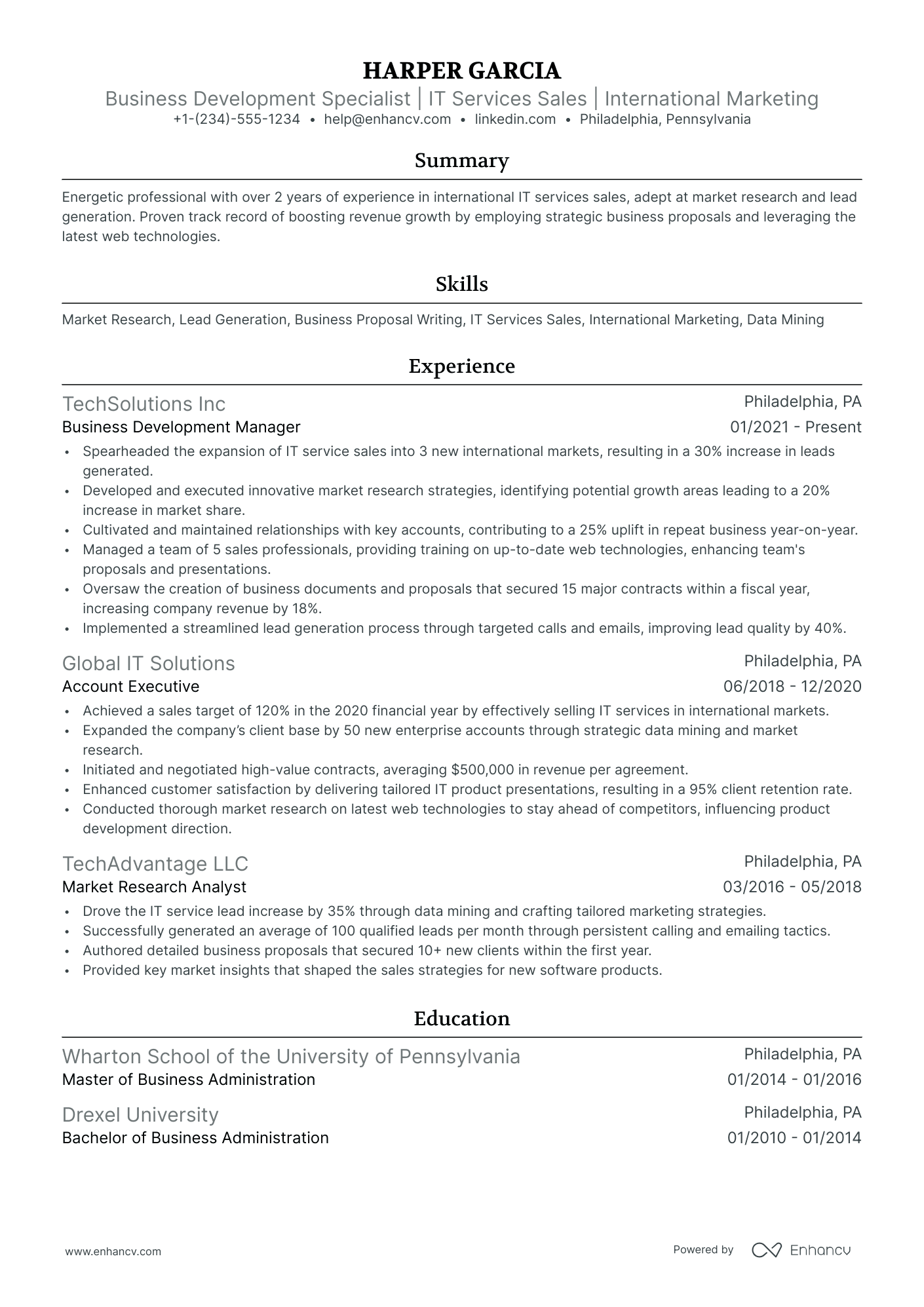 10 Business Development Executive Resume Examples & Guide for 2026