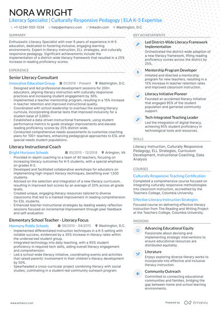 10 Educational Consultant Resume Examples & Guide for 2026