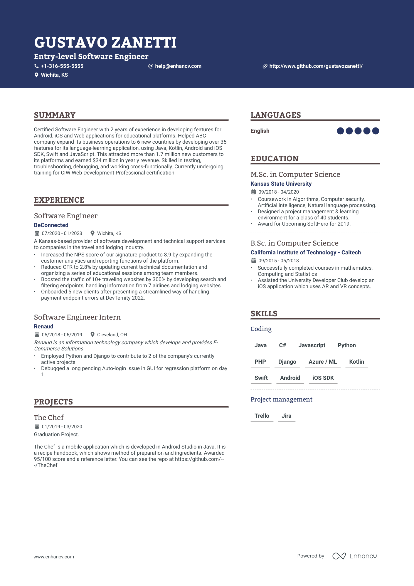 18 Software Engineer Resume Examples & Guide for 2024