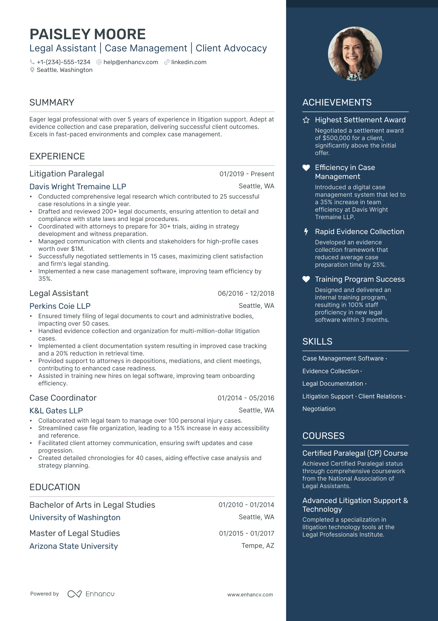 5 Case Manager Resume Examples & Guide for 2024