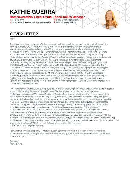 Top Lending Manager Cover Letter Examples for 2024