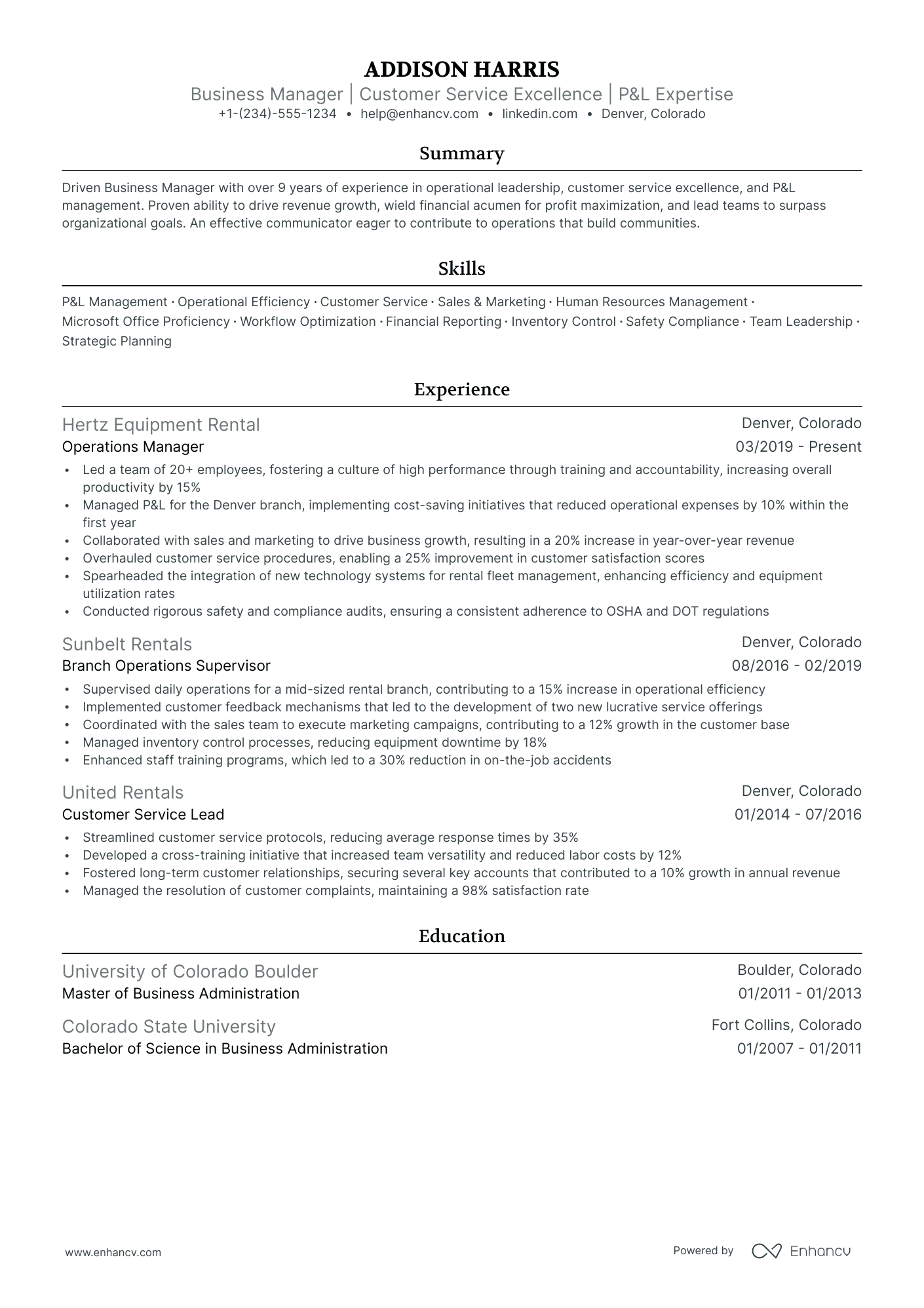 5 Manager In Training Resume Examples & Guide for 2024