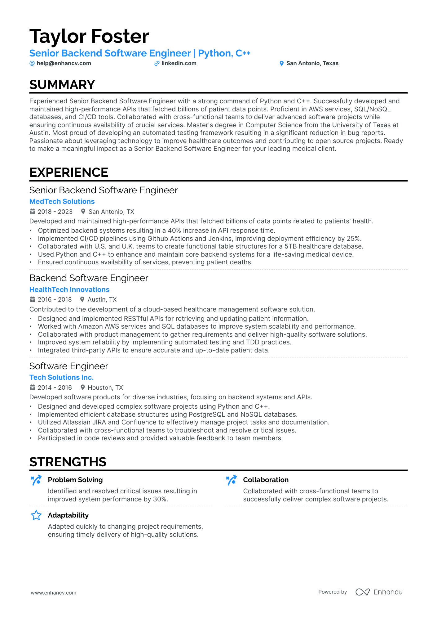 5 Lead Data Engineer Resume Examples & Guide for 2024