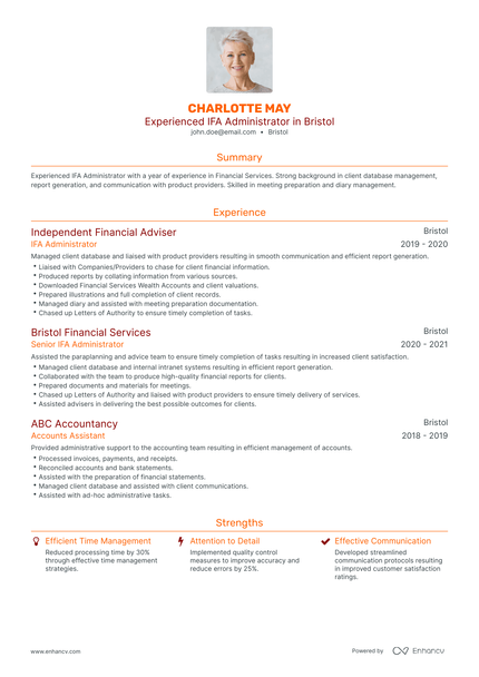 5 Financial Administrator Resume Examples & Guide for 2023