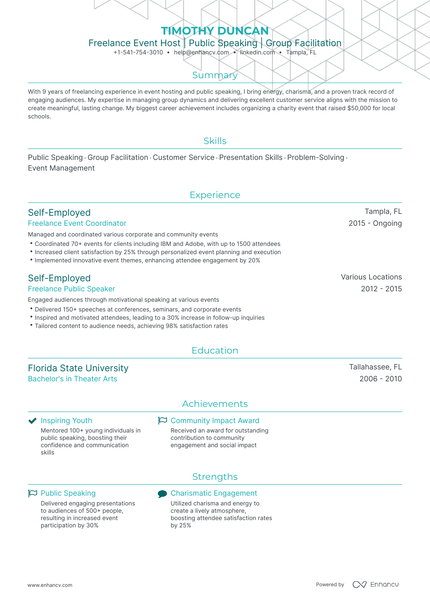 15 Freelancer Resume Examples & Guide for 2023