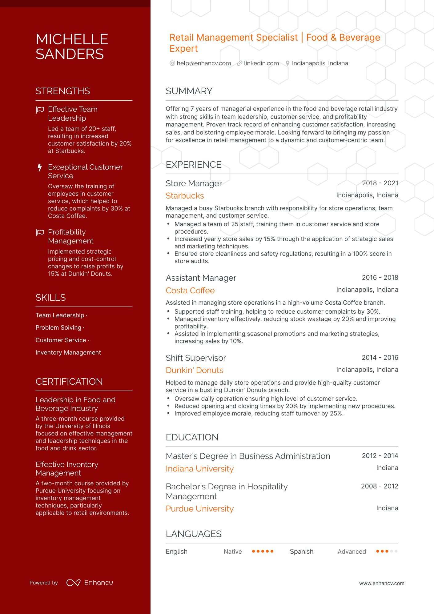 5 Barista Resume Examples & Guide for 2024