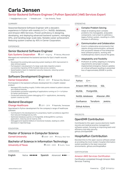 5 Application Security Engineer Resume Examples & Guide for 2024