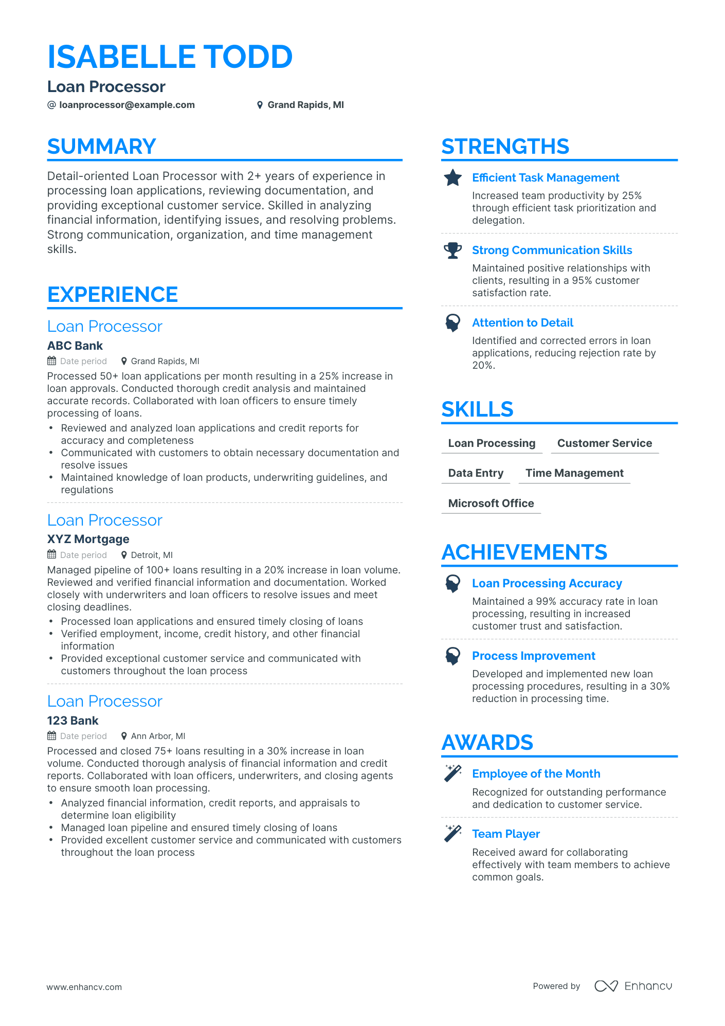 6 Banking Resume Examples & Guide for 2024