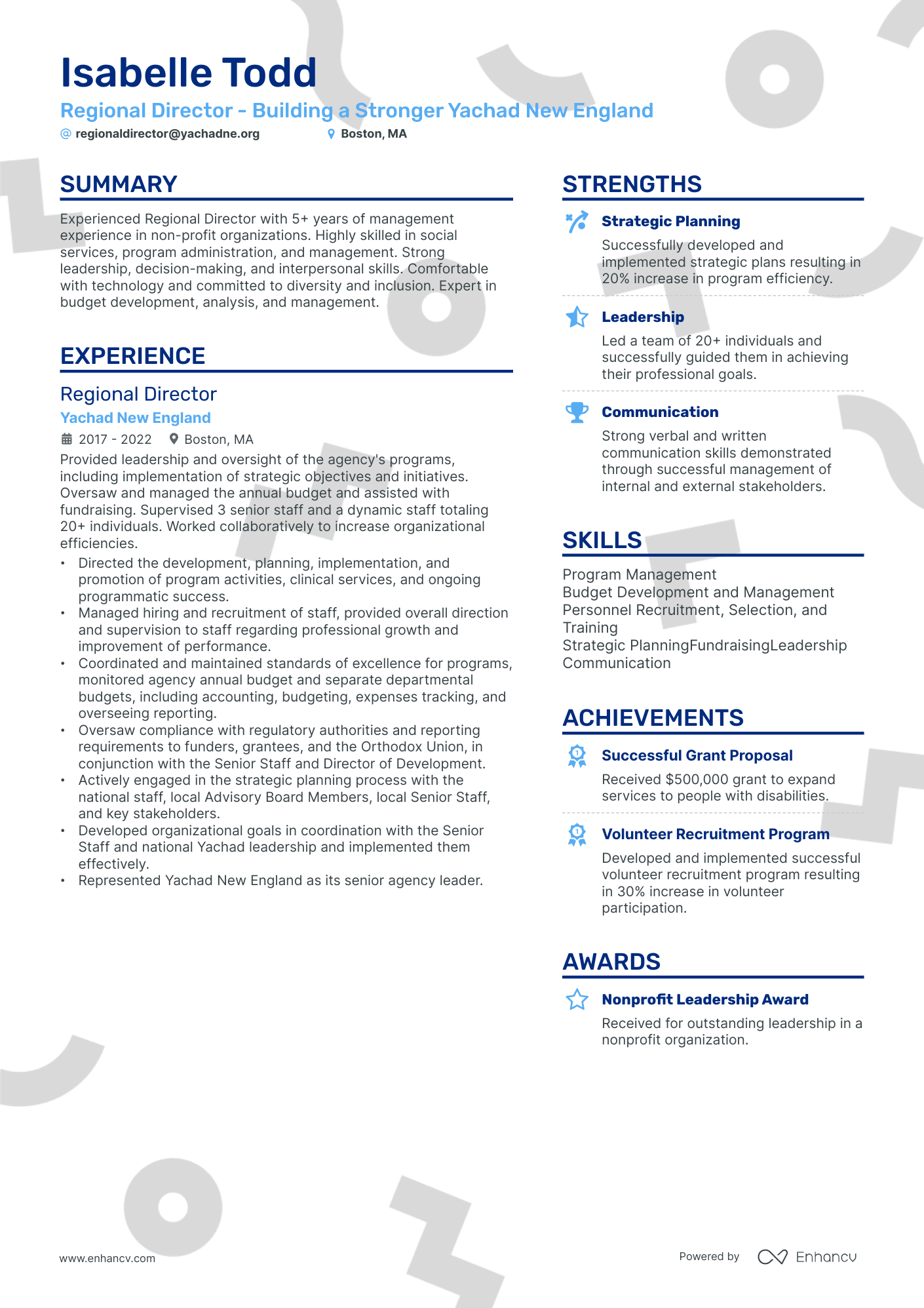 12 Director Resume Examples & Guide For 2024