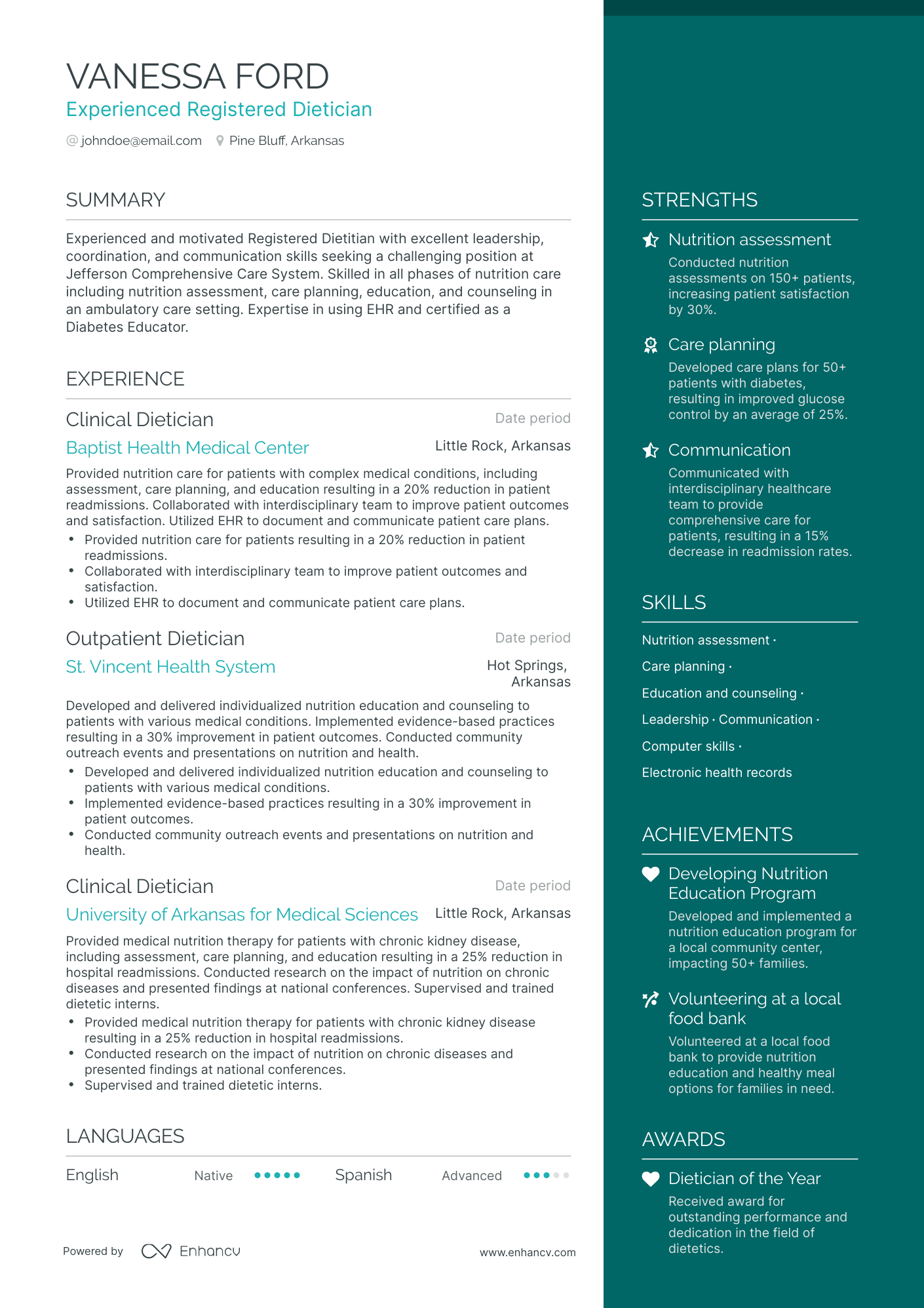 6 Health Coach Resume Examples & Guide for 2024