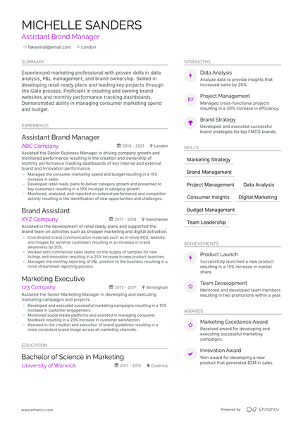 17 Marketing Manager Resume Examples & Guide for 2024