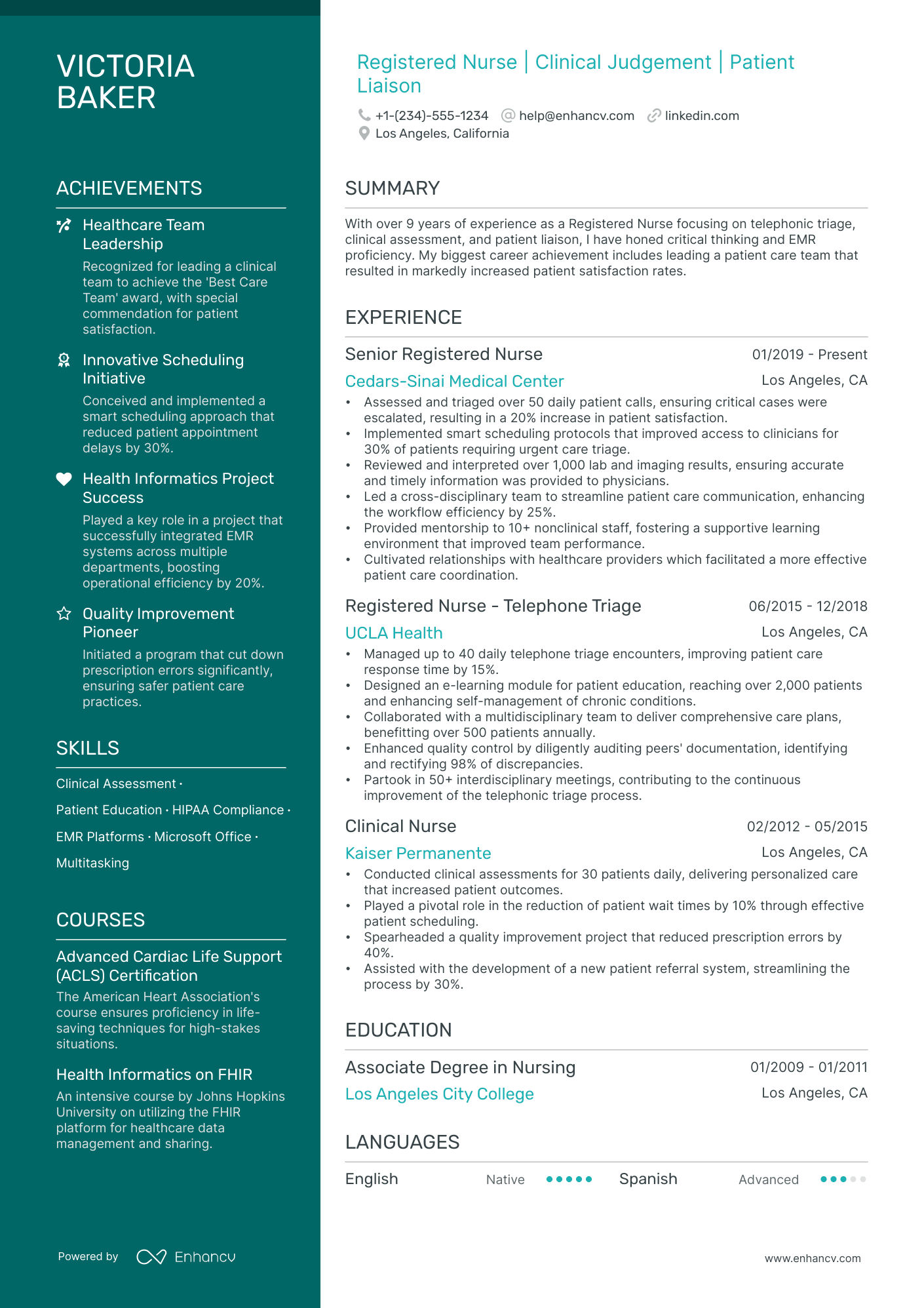 5 Practice Nurse Resume Examples & Guide for 2024