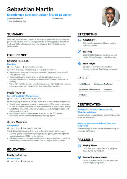 6 Theater Resume Examples & Guide for 2024