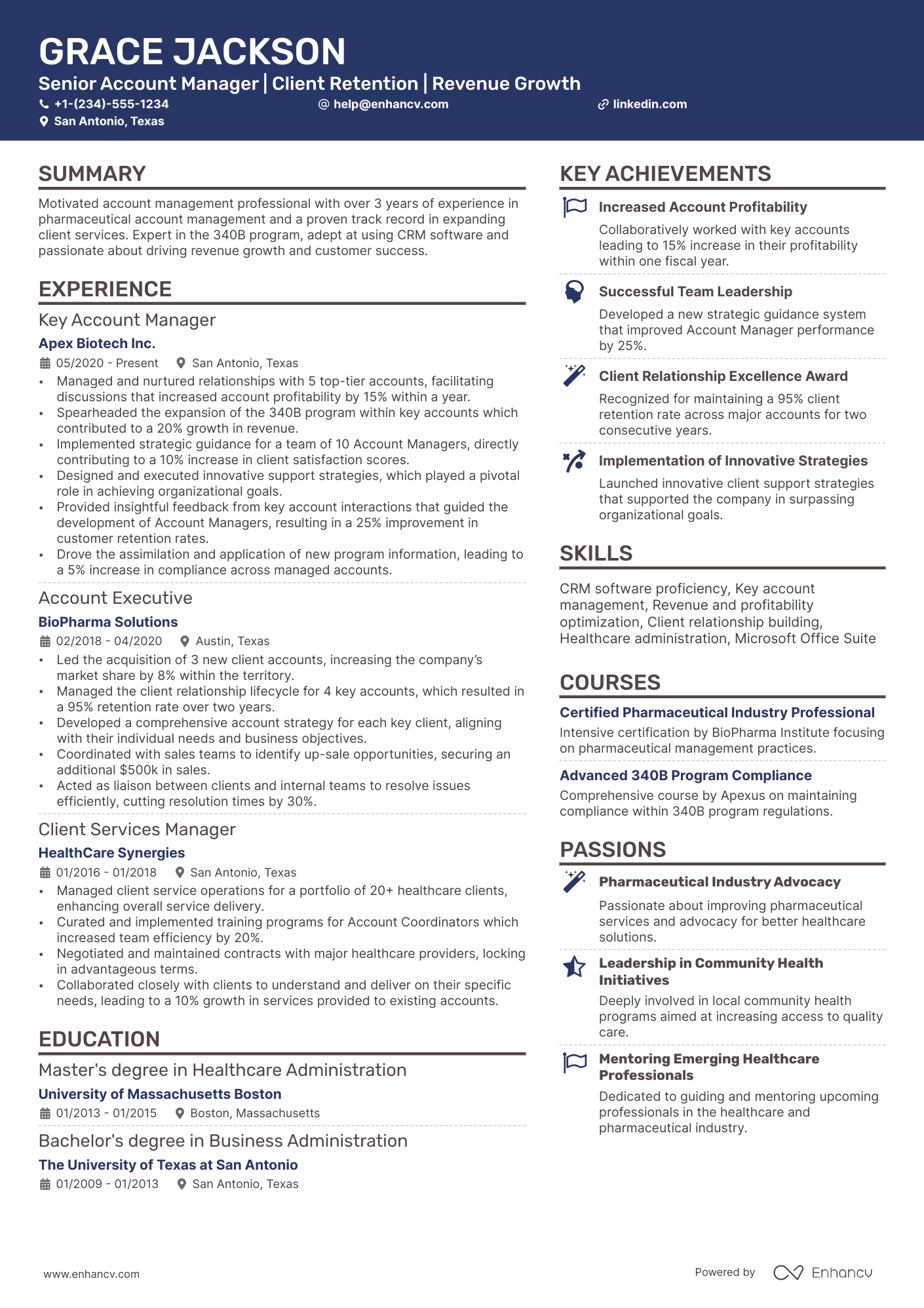 10 Strategic Account Manager Resume Examples & Guide for 2026