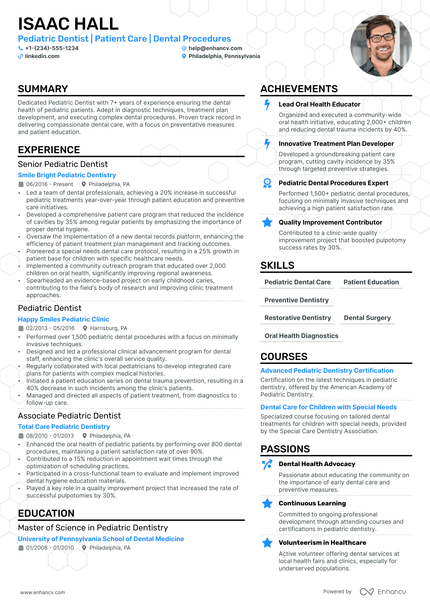 6 Dentist Resume Examples & Guide for 2024