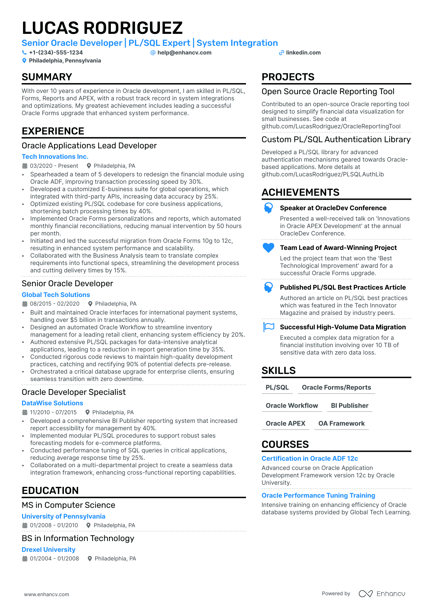 24 Web Developer Resume Examples & Guide for 2024