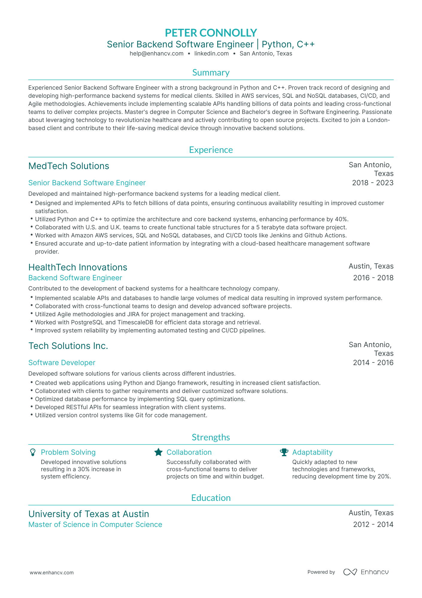 5 Senior Network Engineer Resume Examples & Guide for 2024