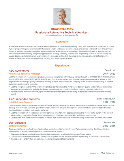 5 Automotive Engineering Resume Examples & Guide for 2024