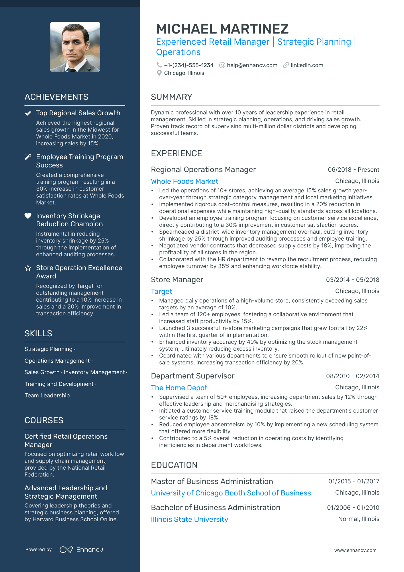 5 District Manager Resume Examples And Guide For 2024 8222