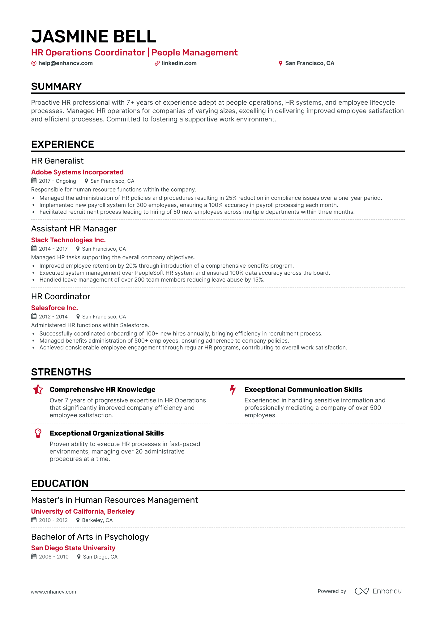 5 Human Resources Coordinator Resume Examples & Guide For 2023