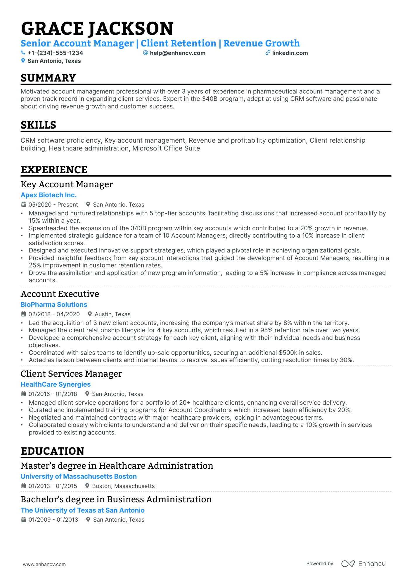 10 Strategic Account Manager Resume Examples & Guide for 2026