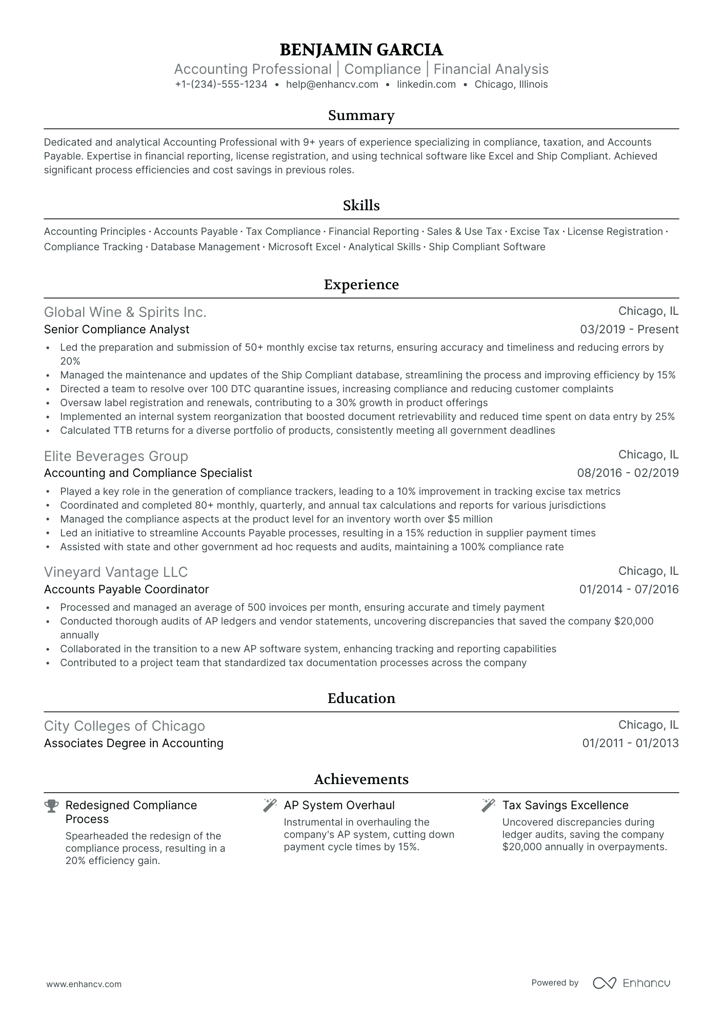 5 Accounting Assistant Resume Examples & Guide for 2024