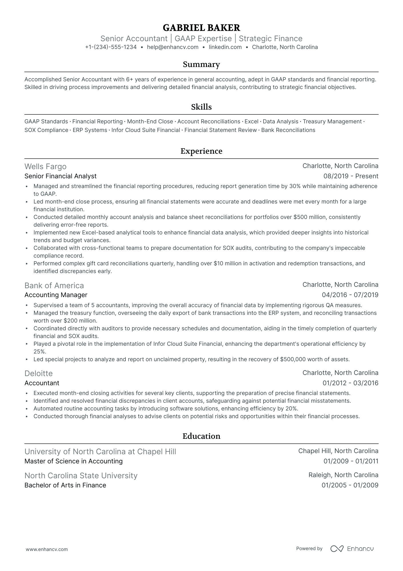 5 Public Accounting Resume Examples & Guide for 2024