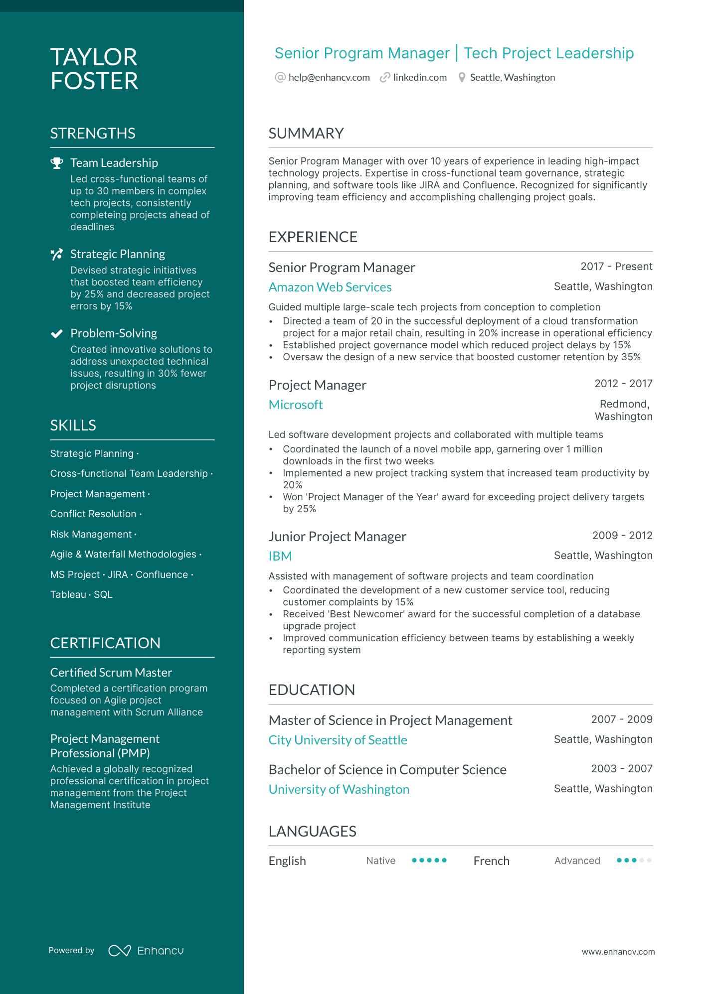 17 Program Manager Resume Examples & Guide for 2024