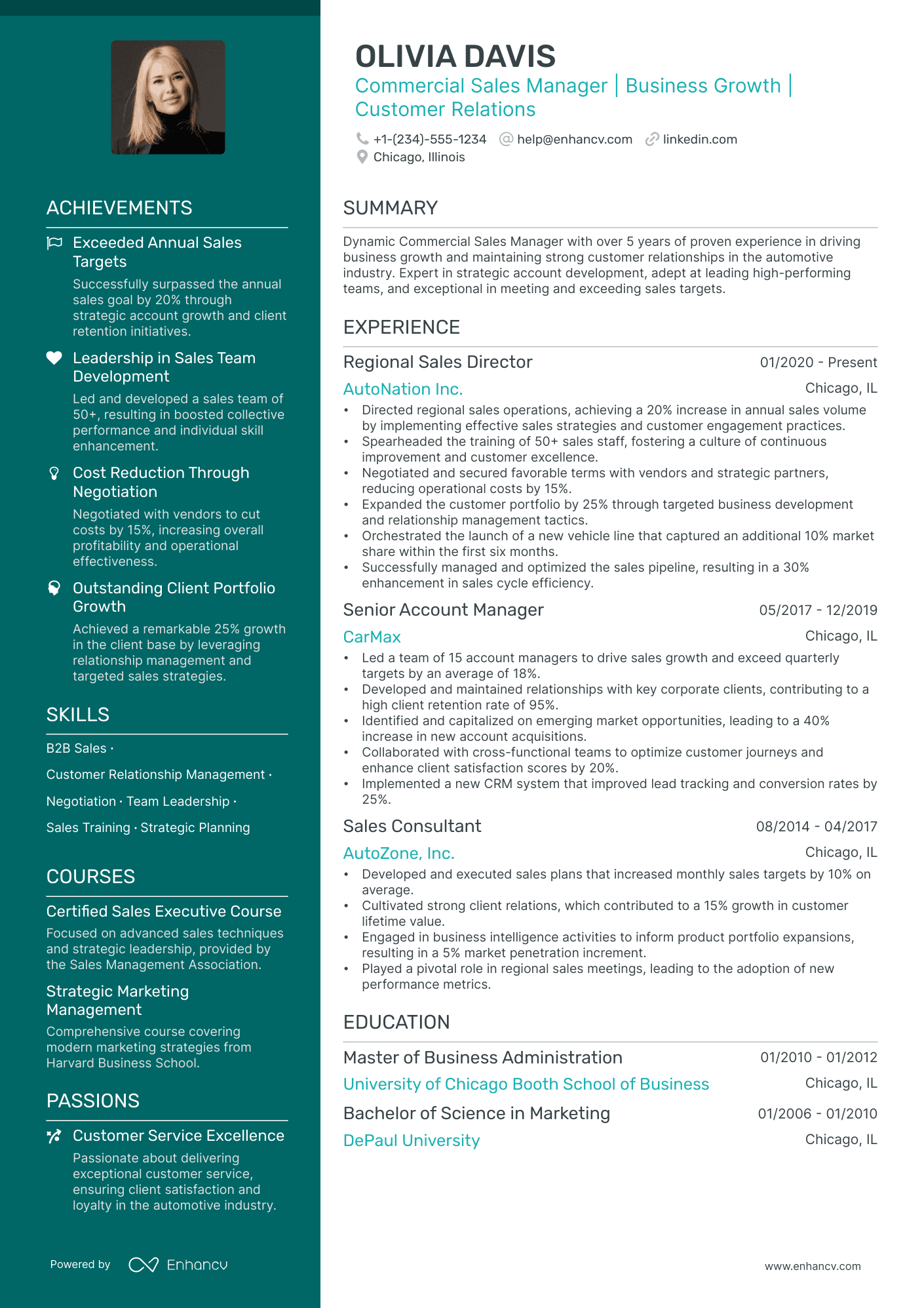 5 Small Business Manager Resume Examples & Guide For 2024