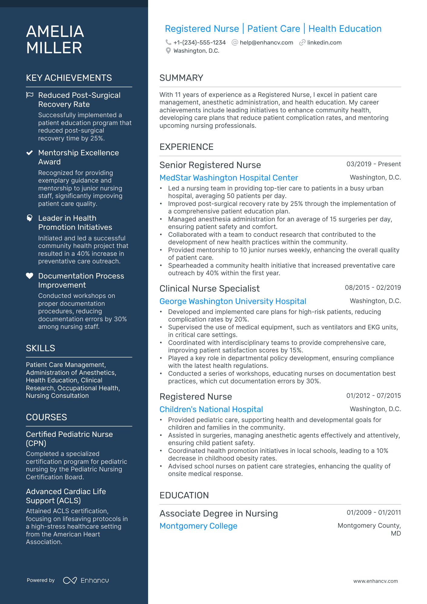 10 Clinical Nurse Resume Examples, Templates & Guide for 2026