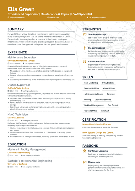 9 Mechanic Resume Examples & Guide for 2024