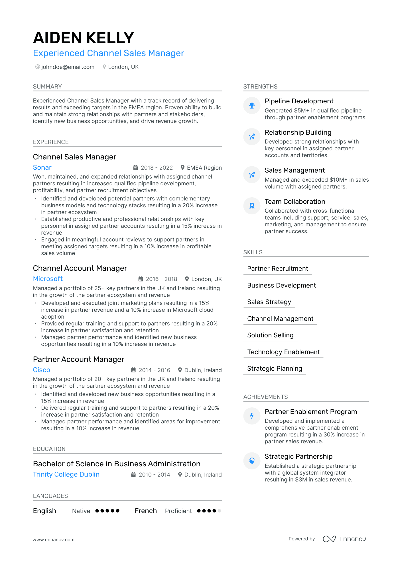 23 Sales Manager Resume Examples & Guide for 2024