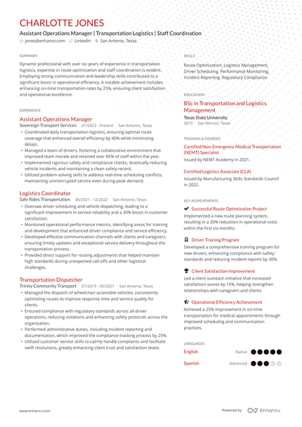25 Operations Manager Resume Examples & Guide for 2026