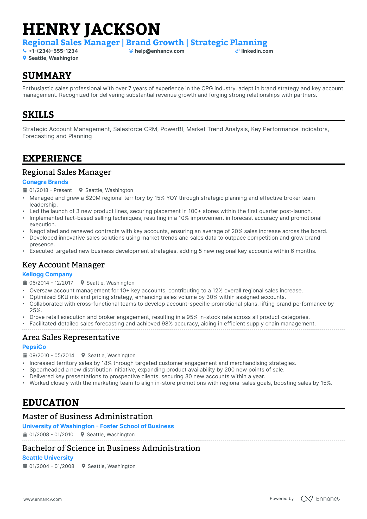 10 Retail Sales Manager Resume Examples & Guide for 2026