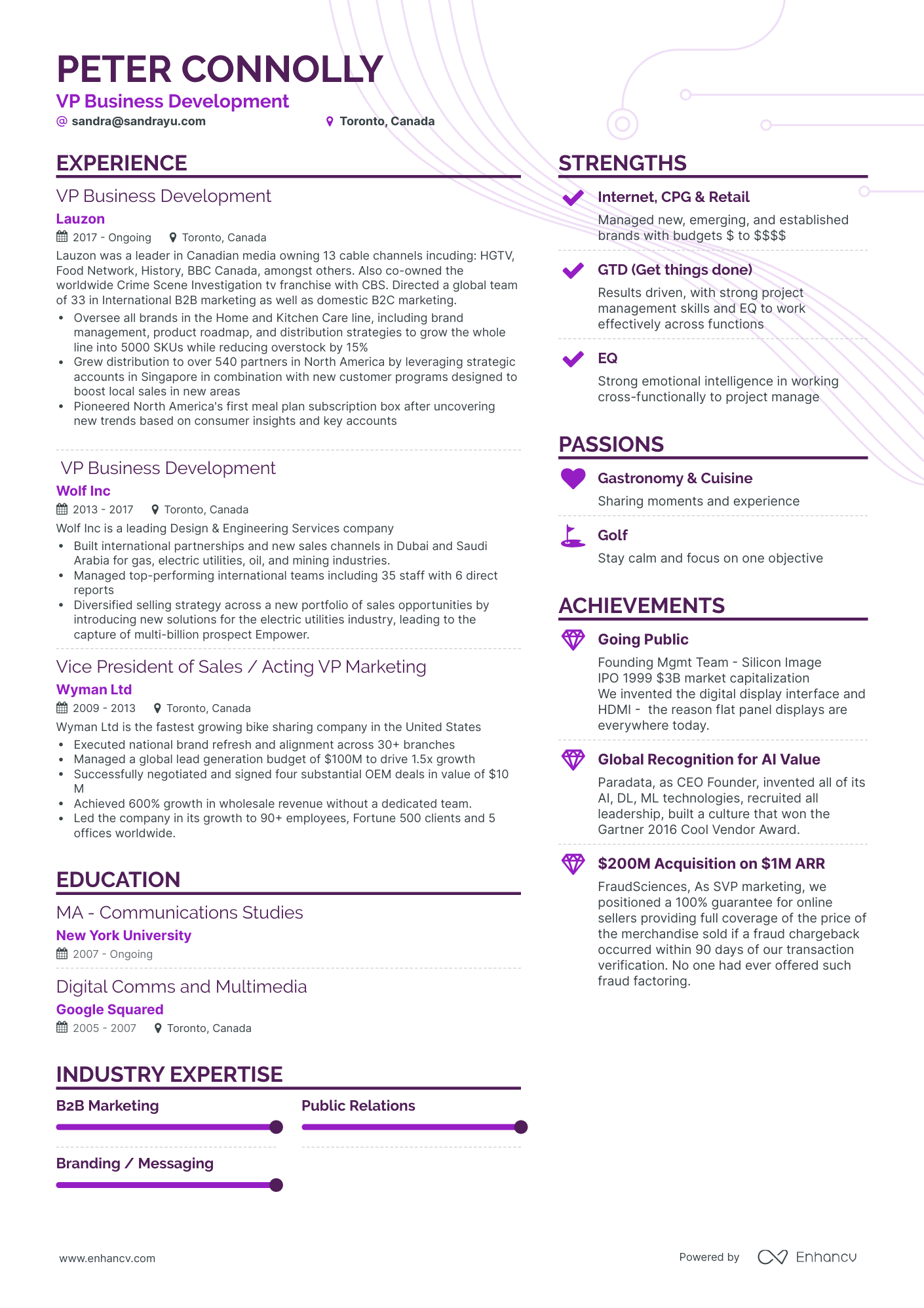 13 Business Development Resume Examples & Guide for 2024