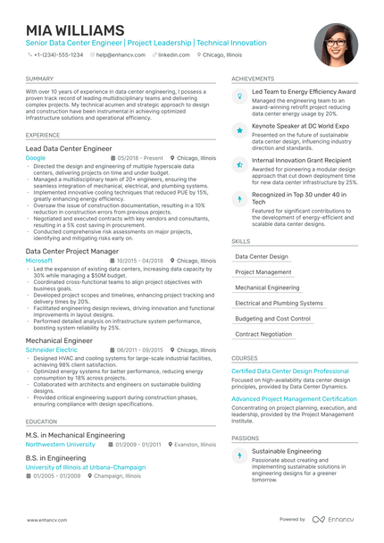 5 Engineering Program Manager Resume Examples & Guide for 2024