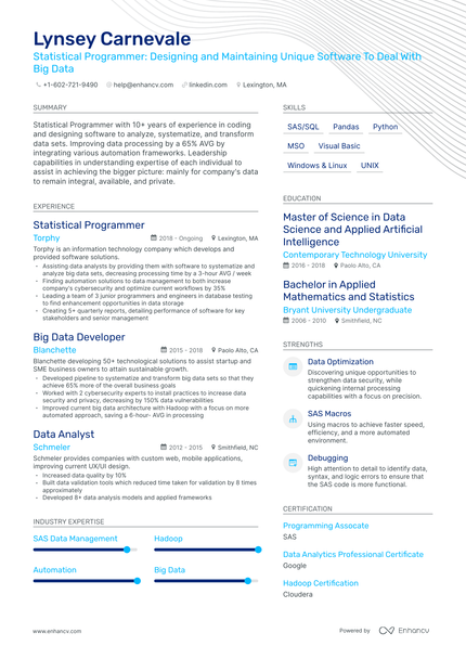 10 Programmer Resume Examples & Guide for 2024