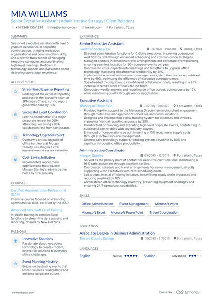 5 Corporate Banking Resume Examples & Guide for 2024