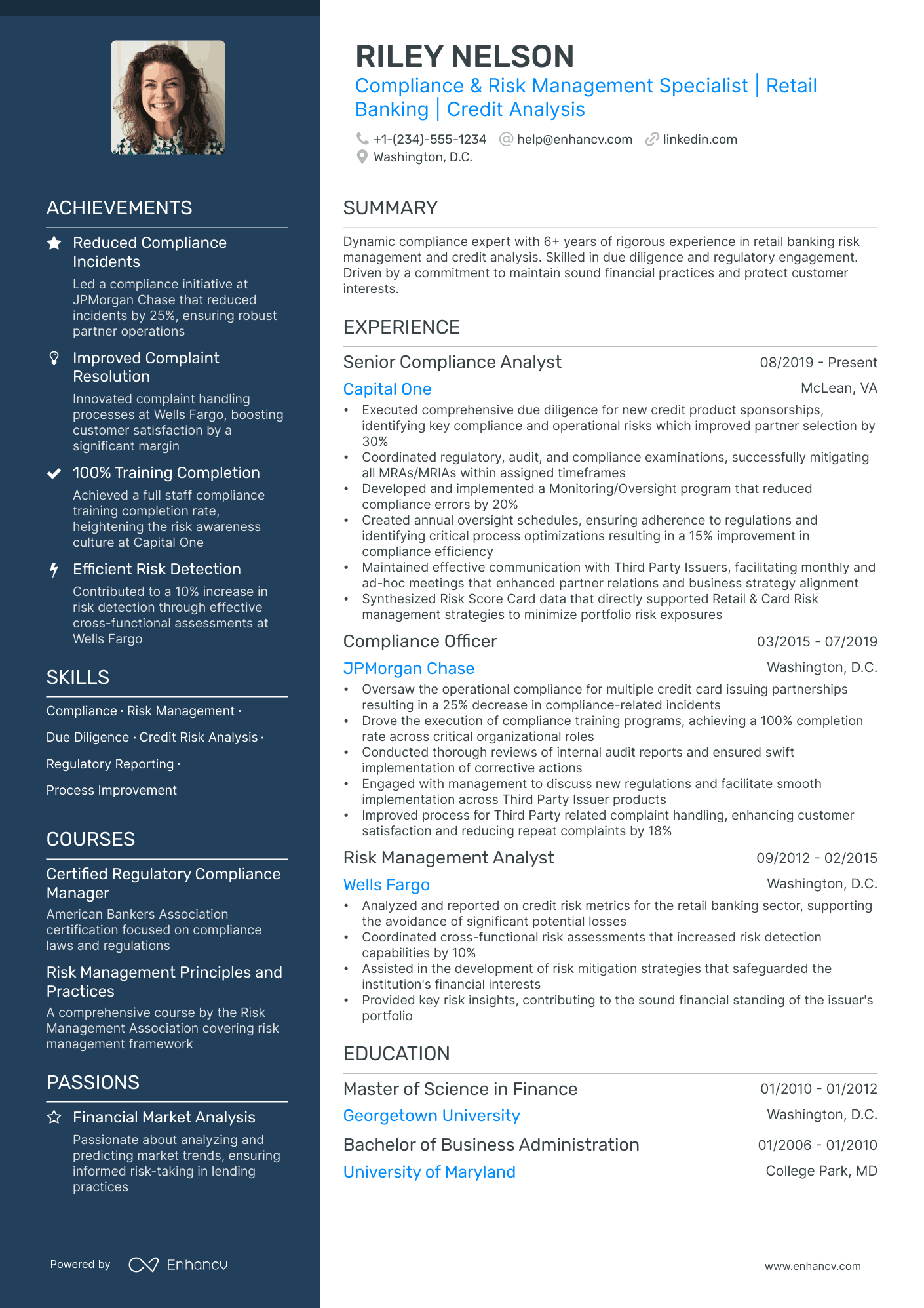 5 Risk Manager Resume Examples & Guide for 2024