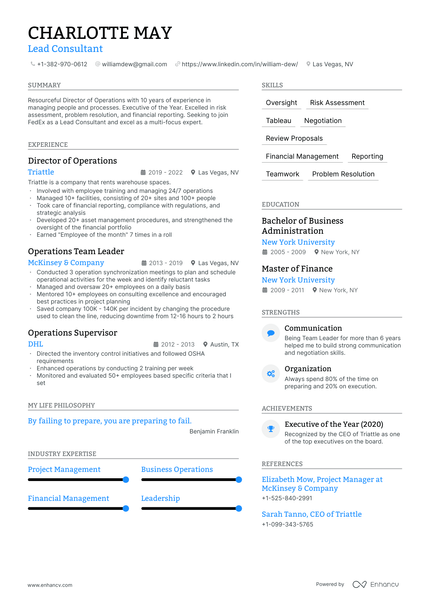 5 FedEx Resume Examples & Guide for 2025