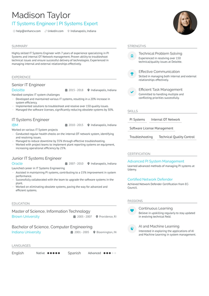 7 Systems Engineer Resume Examples & Guide for 2025