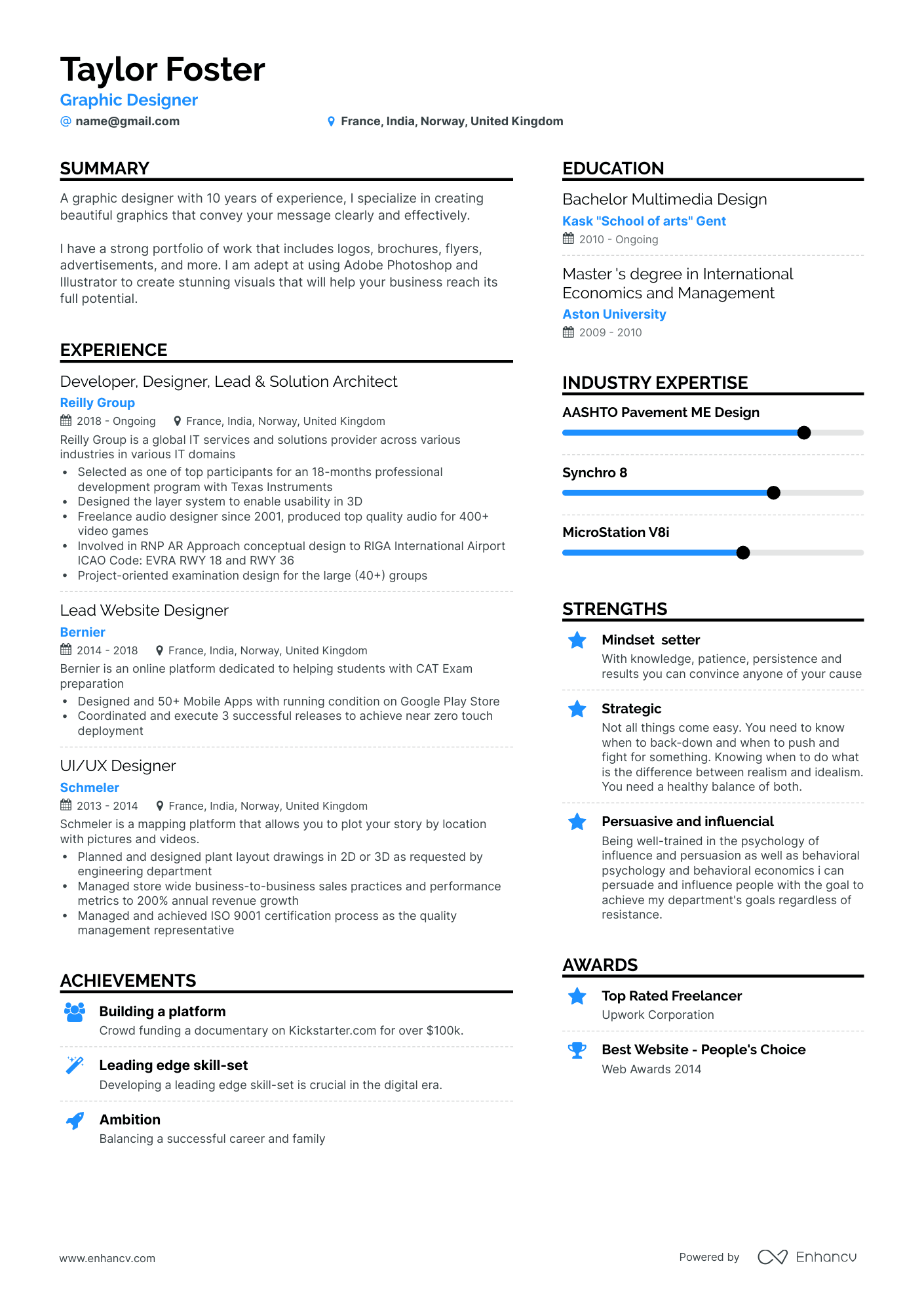 13 Designer Resume Examples & Guide For 2023