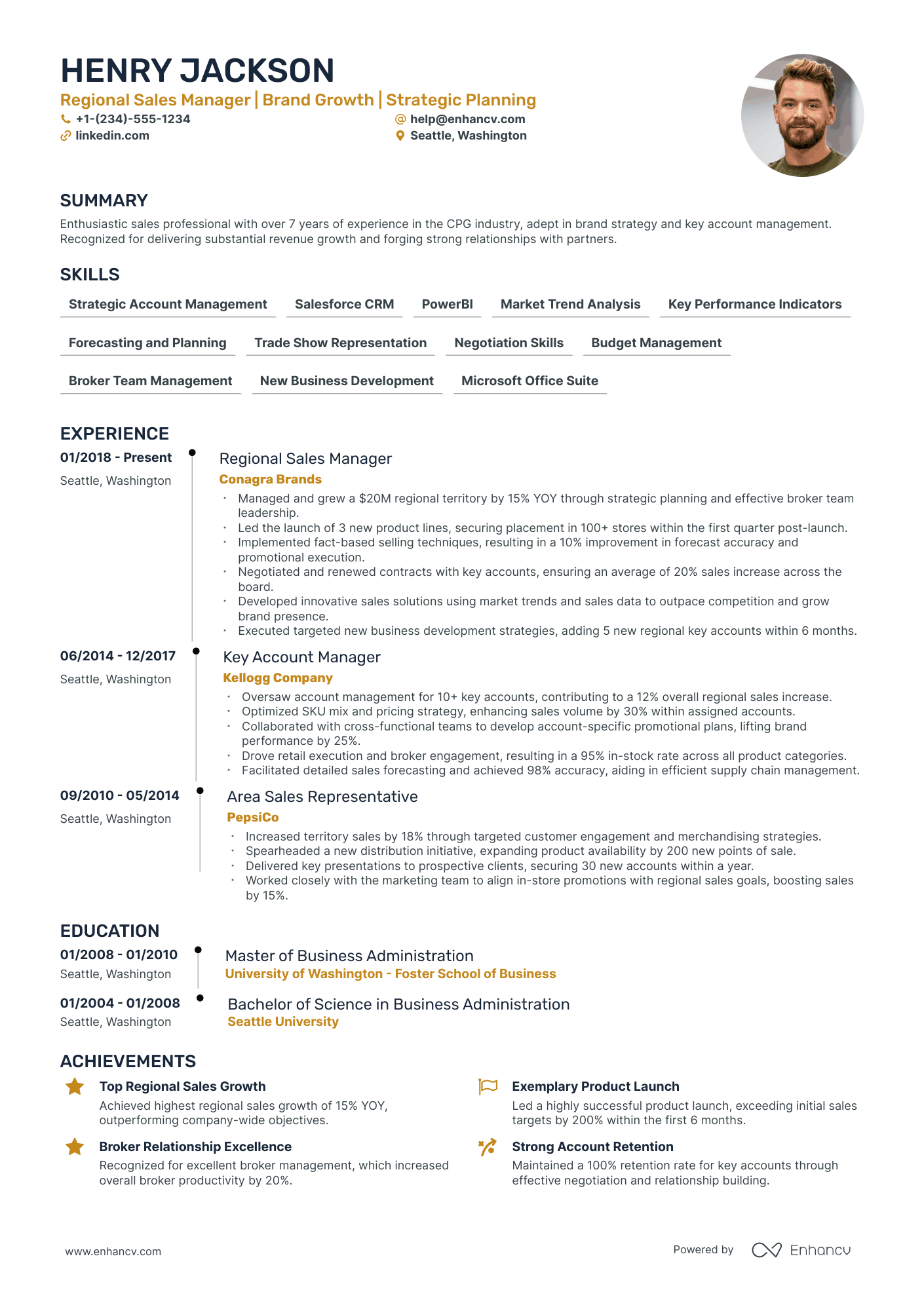 5 Retail Sales Manager Resume Examples & Guide for 2024