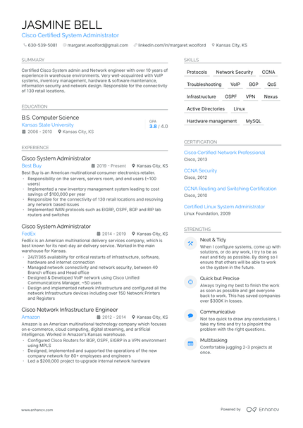 7 IT Support Resume Examples With 10/10 Score In 2024