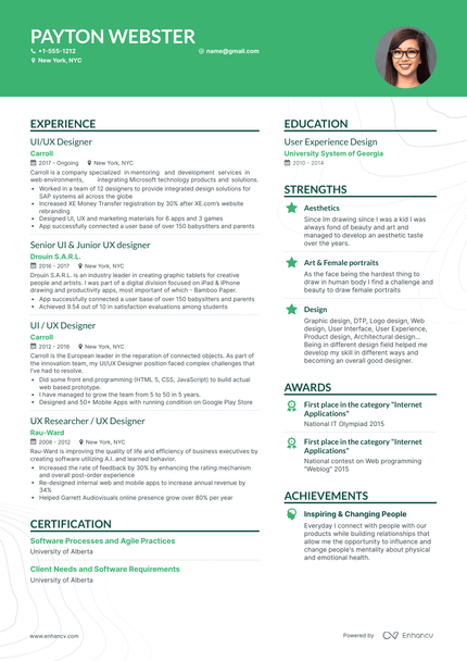 5 UI Designer Resume Examples & Guide for 2023