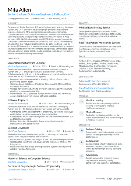 10 AWS Cloud Engineer Resume Examples & Guide for 2026