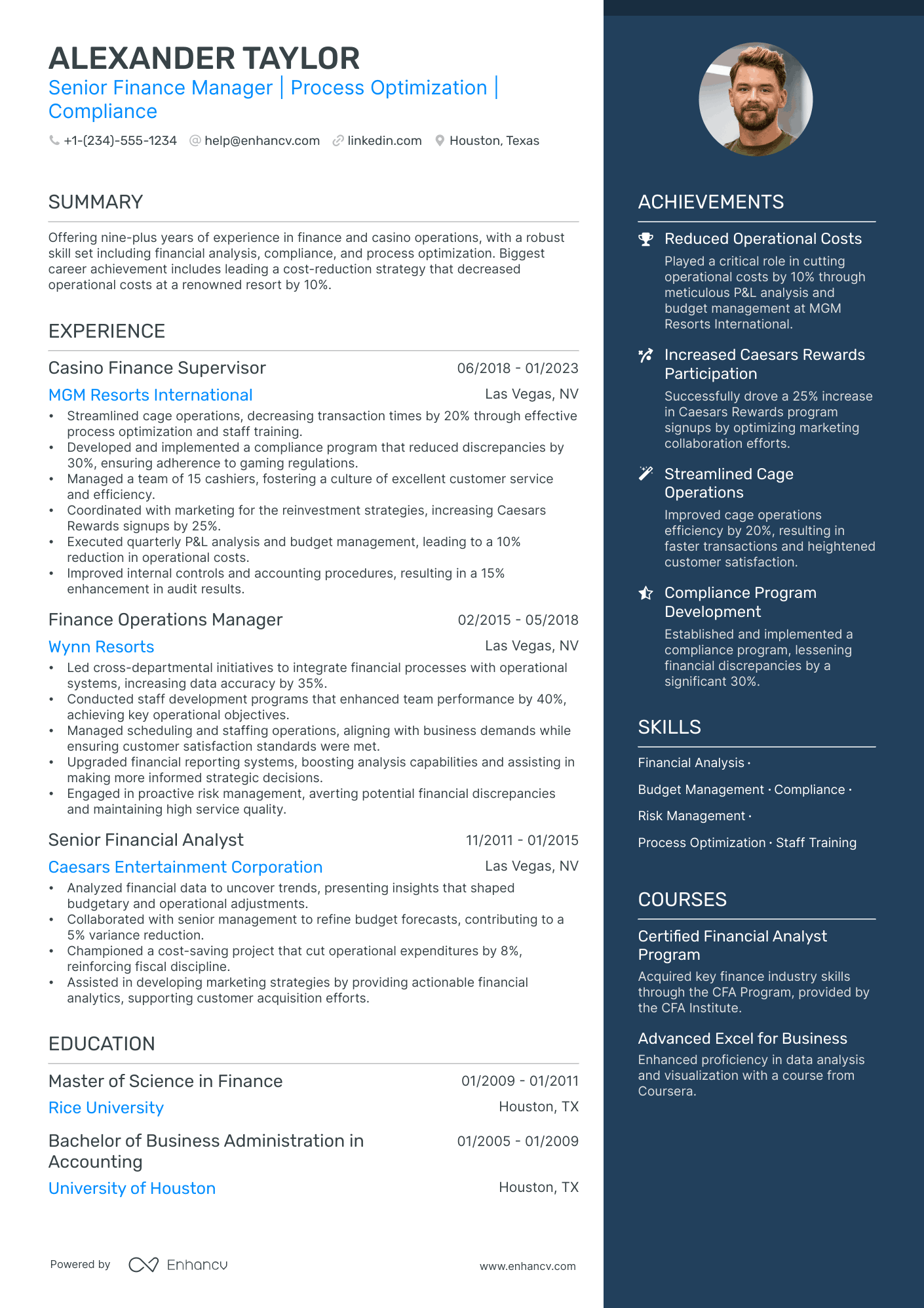 5 Cashier Manager Resume Examples & Guide for 2024